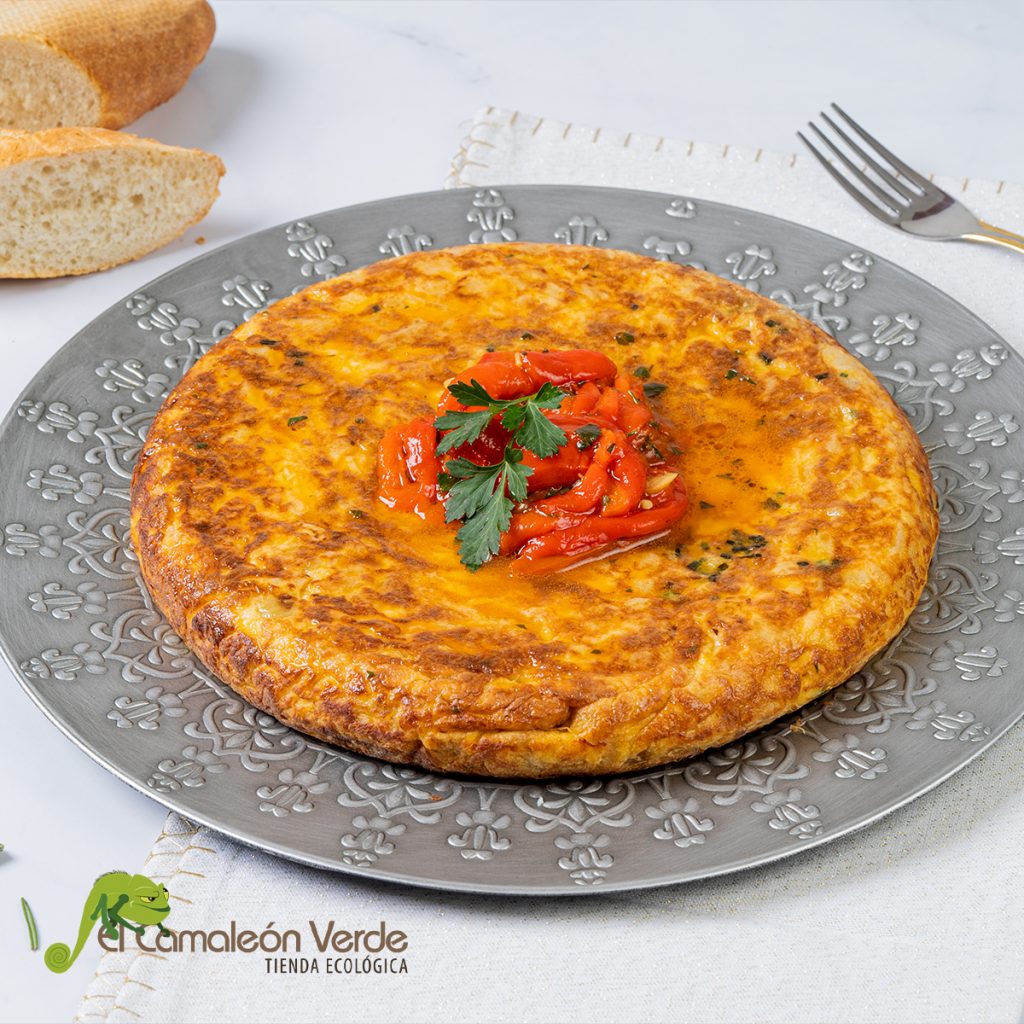 Tortilla de berenjena Tortilla de berenjena