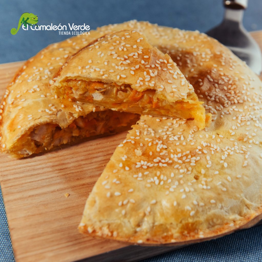 empanada ecológica de El Camaleón Verde empanada ecológica de El Camaleón Verde