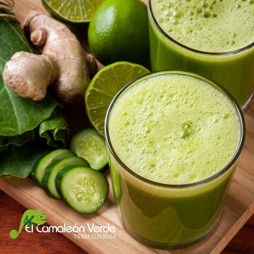 zumo depurativo verde con pepino ecológico zumo depurativo verde con pepino ecológico