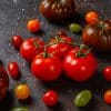 Caja Roja de Tomates Ecológicos